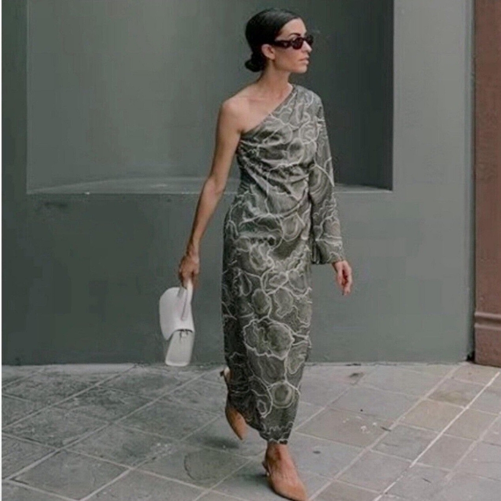 NWT one shoulder dress Antonio Melani x Elizabeth Damrich Monroe